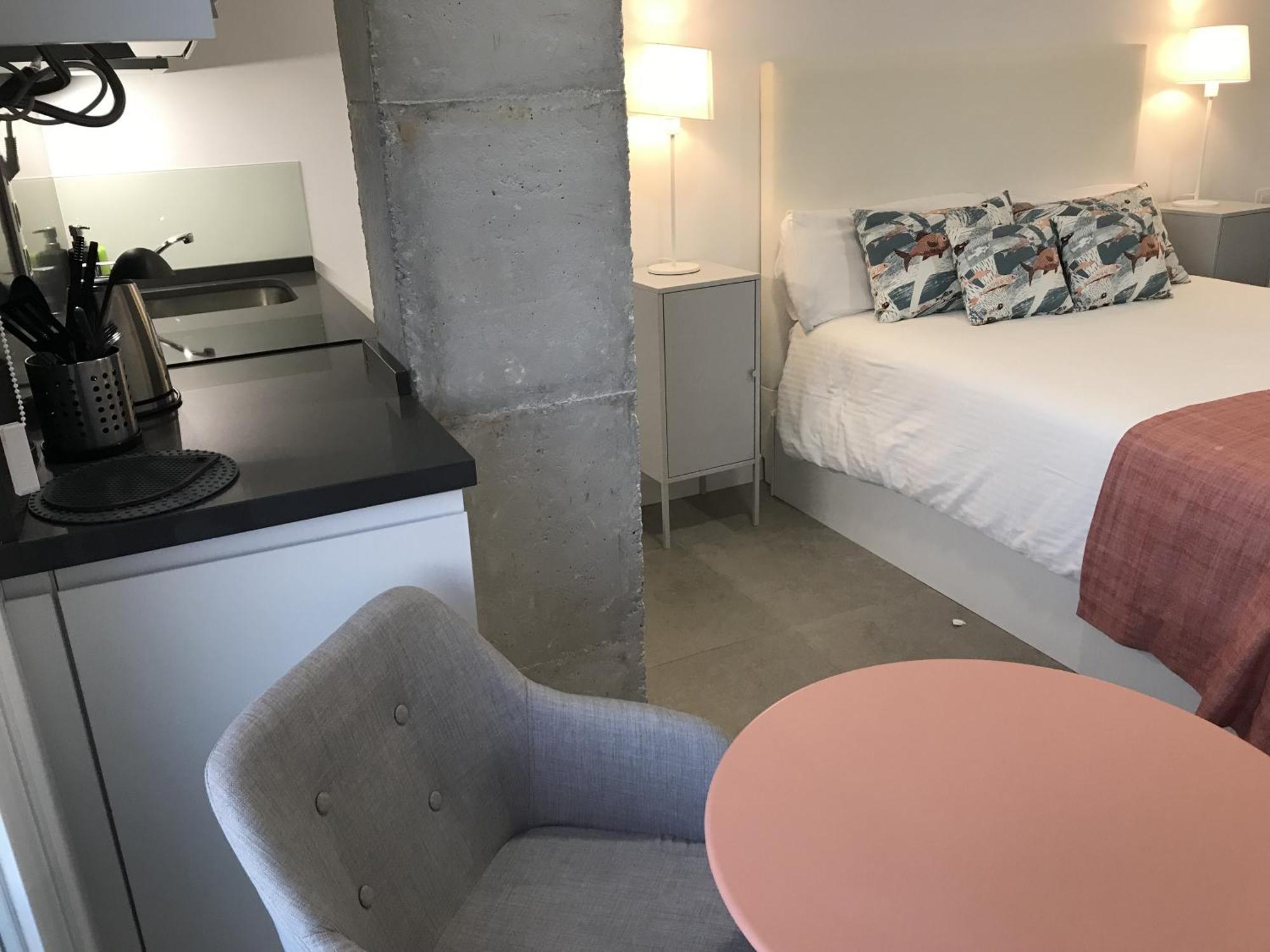 מאלגה Apartments-Oilan11 - Estudios En Primera Linea De Playa Pedregalejo חדר תמונה