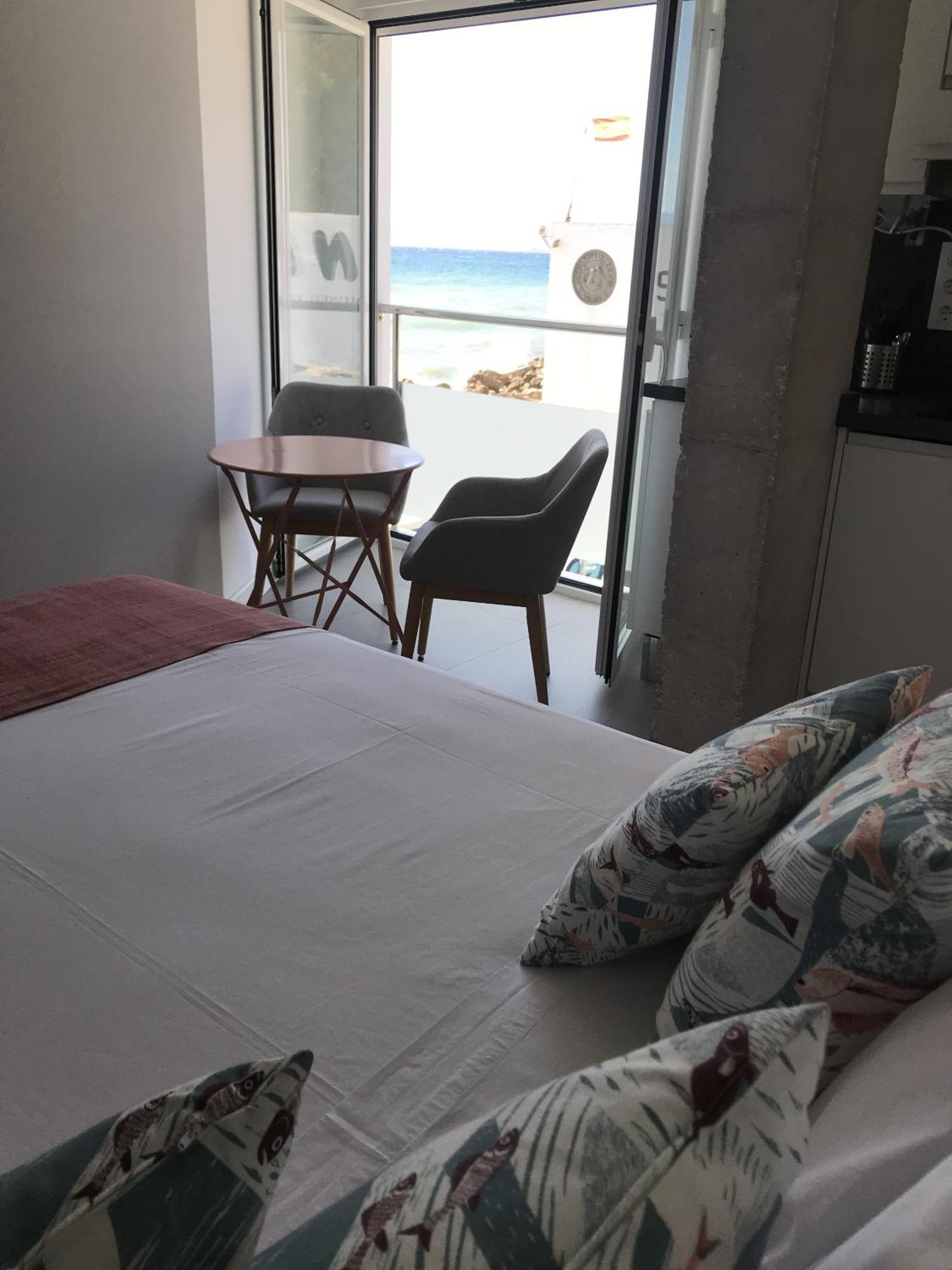 מאלגה Apartments-Oilan11 - Estudios En Primera Linea De Playa Pedregalejo חדר תמונה